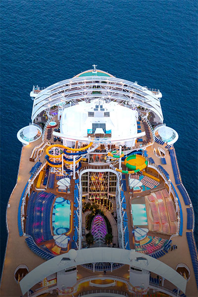 نظرة على أغلى جناح بسفينة Symphony of the Seas البحرية